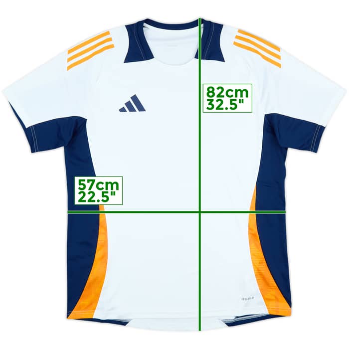 2024-25 Real Madrid adidas Training Shirt - 9/10 - (XL)