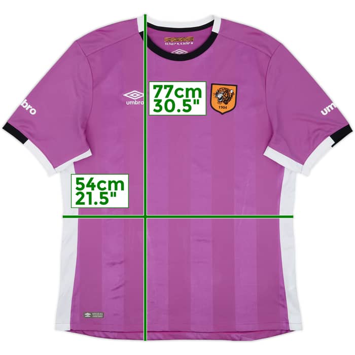 2016-17 Hull City Third Shirt Robertson #3 - 9/10 - (XL)
