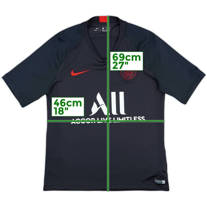 2019-20 Paris Saint-Germain Nike Training Shirt - 9/10 - (M)