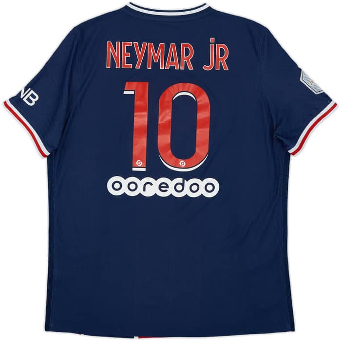 2020-21 Paris Saint-Germain Authentic Home Shirt Neymar Jr #10 - 8/10 - (L)