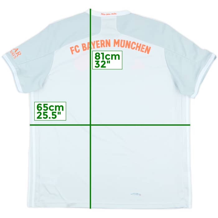 2020-21 Bayern Munich Away Shirt - 9/10 - (XXL)