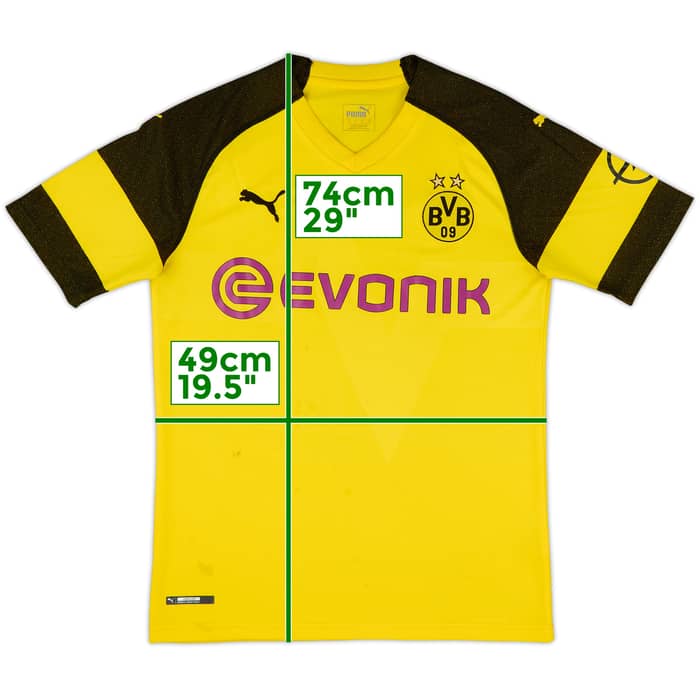 2018-19 Borussia Dortmund Home Shirt - 5/10 - (S)