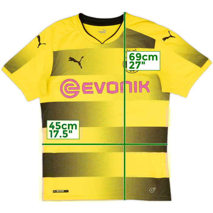 2017-18 Borussia Dortmund Home Shirt Sancho #7 - 7/10 - (S)