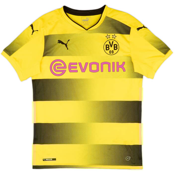 2017-18 Borussia Dortmund Home Shirt Sancho #7 - 9/10 - (S)