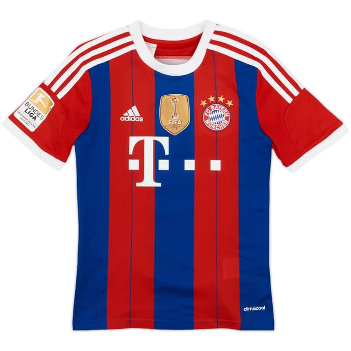 2014-15 Bayern Munich Home Shirt Heselschwerdt #7 - 4/10 - (M.Boys)
