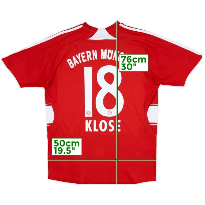 2008-09 Bayern Munich Home Shirt Klose #18 - 5/10 - (M)