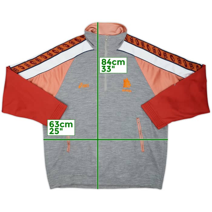 1994-95 Roma Asics 1/4 Zip Track Jacket - 6/10 - (XL)
