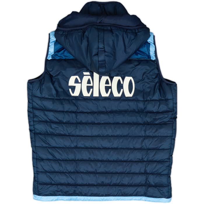 2017-18 Lazio Macron Hooded Gilet - 8/10 - (L)