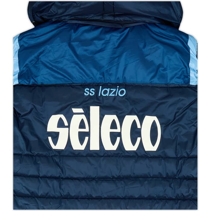 2017-18 Lazio Macron Hooded Gilet - 8/10 - (L)
