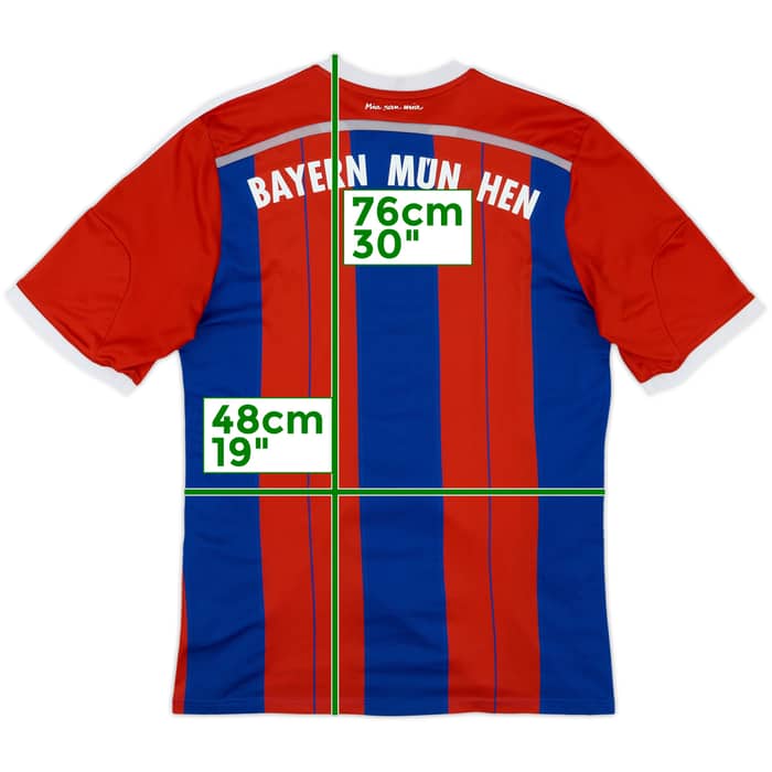 2014-15 Bayern Munich Home Shirt - 4/10 - (L)