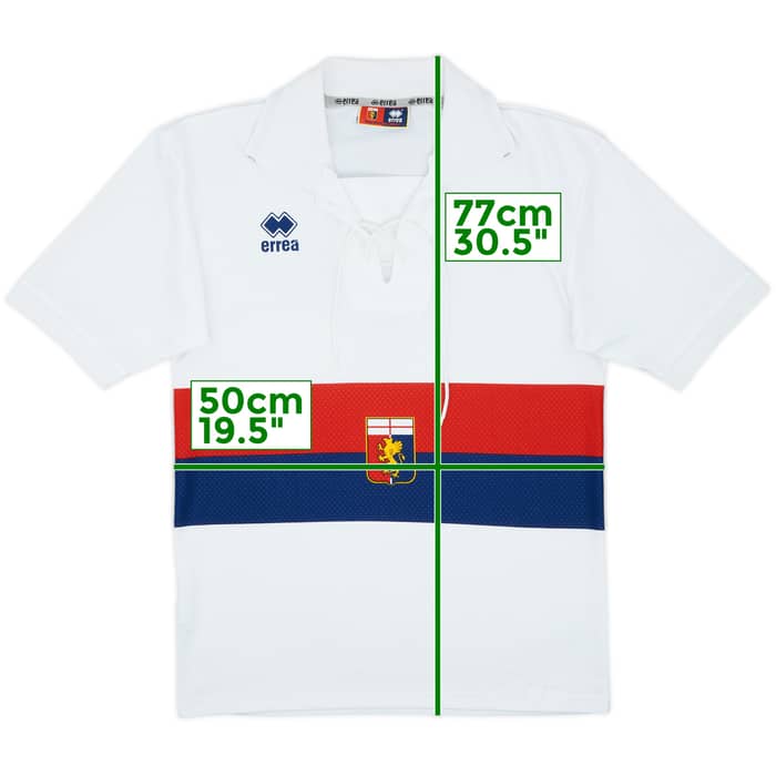 2001-02 Genoa Away Shirt - 8/10 - (M)