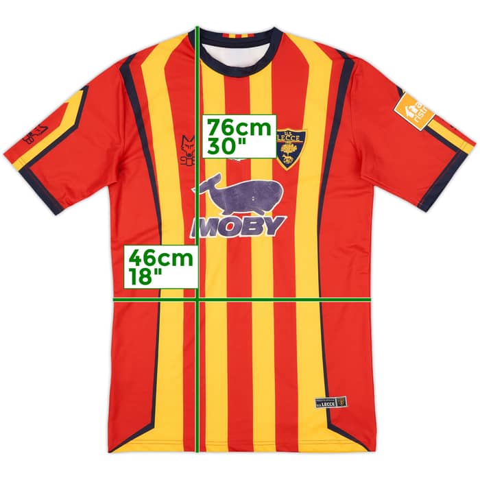 2018-19 Lecce Home Shirt Falco #20 - 7/10 - (M)