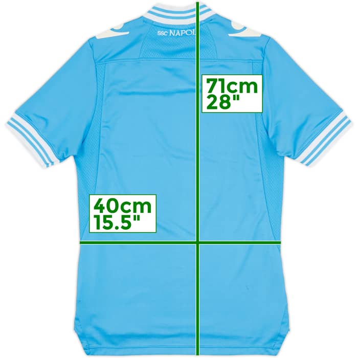 2012-13 Napoli Home Shirt - 6/10 - (XS)