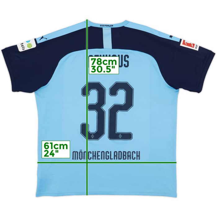 2019-20 Borussia Monchengladbach Away Shirt Neuhaus #32 - 7/10 - (XXL)
