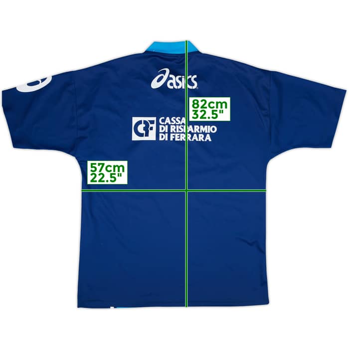 1999-00 SPAL Asics Training Shirty - 9/10 - (XXL)