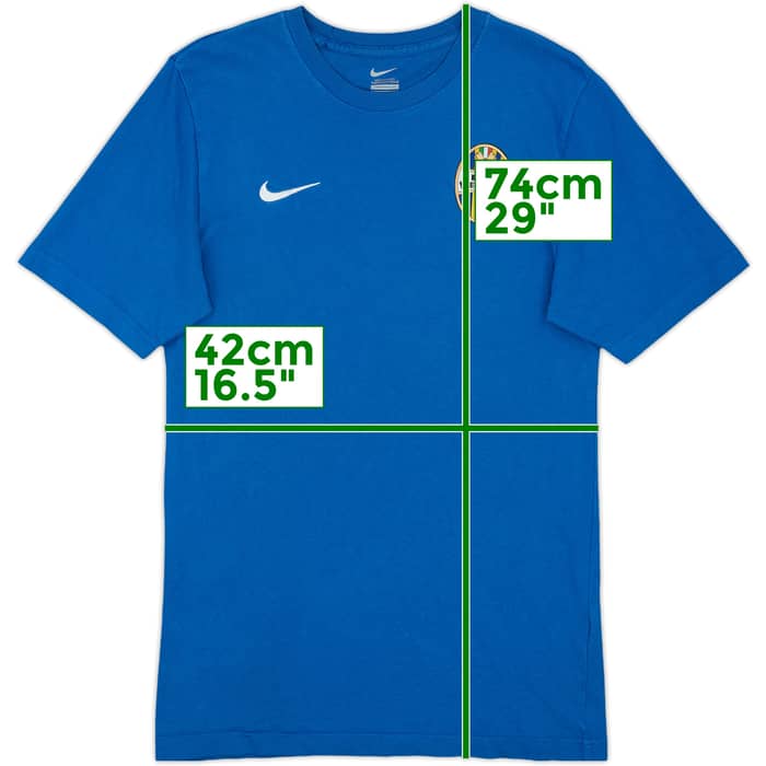 2014-15 Hellas Verona Nike Cotton Tee - 7/10 - (S)