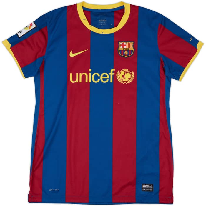 2010-11 Barcelona Home Shirt - 7/10 - (Women's M)