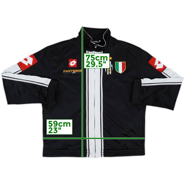2001-02 Juventus Lotto Track Jacket - 8/10 - (M)