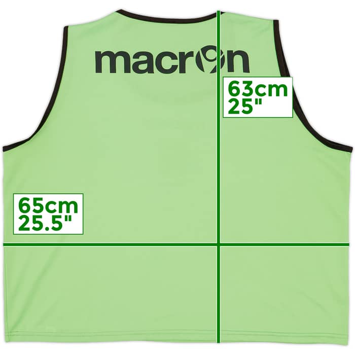 2012-13 Vicenza Macron Training Bib - 9/10 - (XXL)