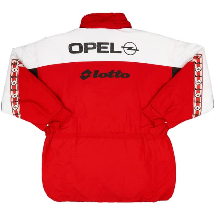 1995-96 AC Milan Lotto Padded Bench Coat - 8/10 - (L)