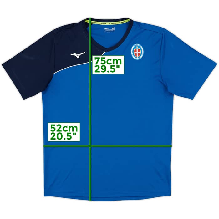2019-20 Novara Mizuno Training Shirt - 9/10 - (M/L)