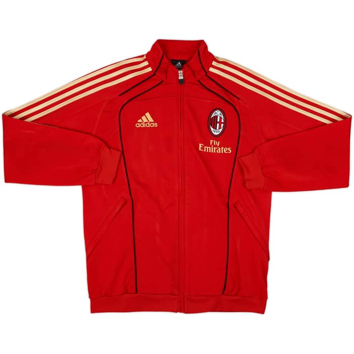 2010-11 AC Milan adidas Track Jacket - 8/10 - (S)