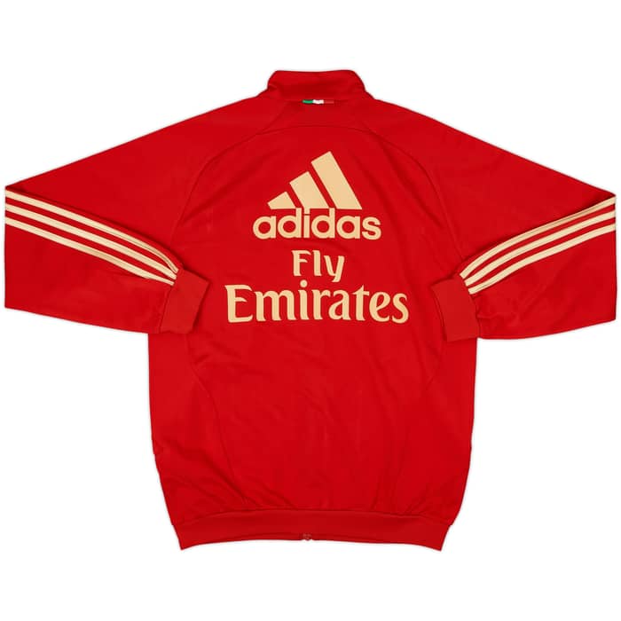 2010-11 AC Milan adidas Track Jacket - 8/10 - (S)