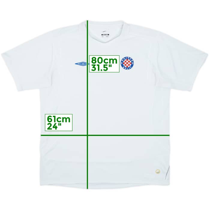 2006-10 Hajduk Split Home Shirt - 6/10 - (XL)