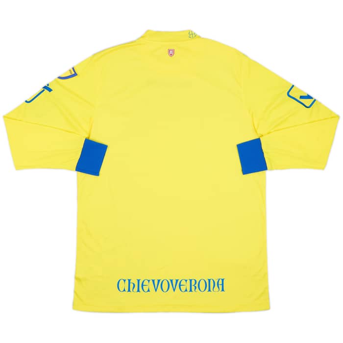2018-19 Chievo Verona Home L/S Shirt (M)