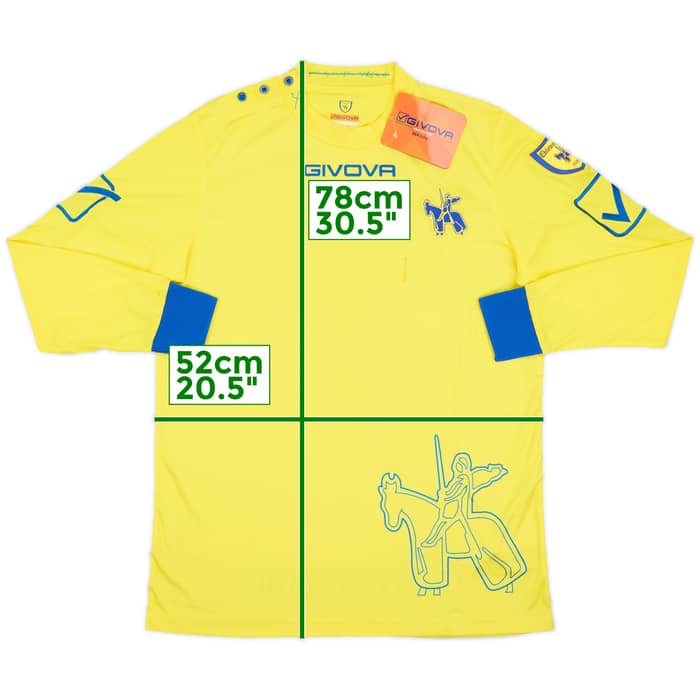 2018-19 Chievo Verona Home L/S Shirt (M)