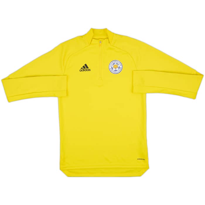 2019-20 Leicester adidas 1/4 Zip Track Top - 10/10 - (XS)