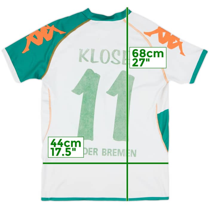 2006-07 Werder Bremen Home Shirt Klose #11 - 5/10 - (XL.Boys)