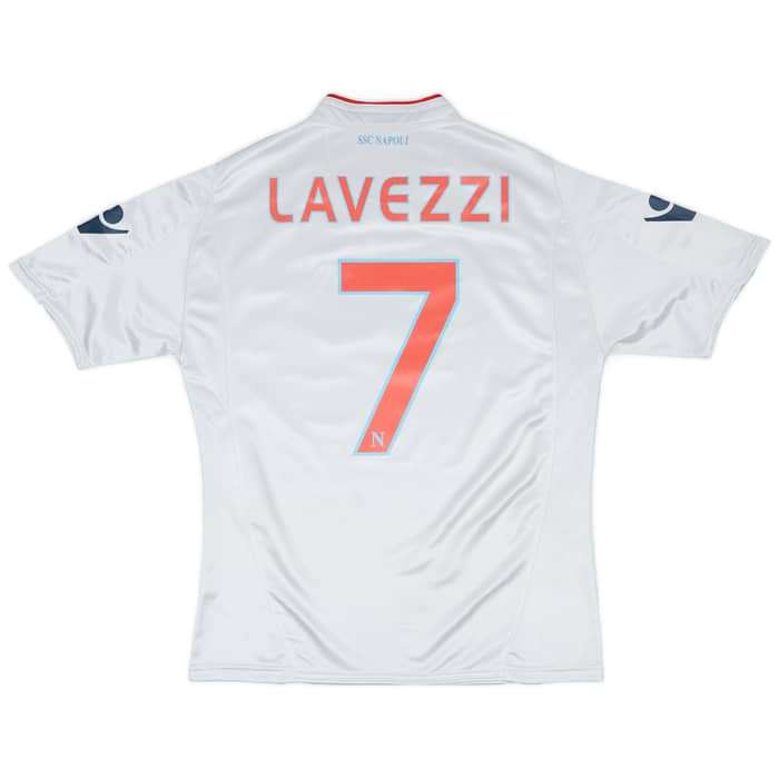 2009-10 Napoli Basic Away Shirt Lavezzi #7 - 7/10 - (S)
