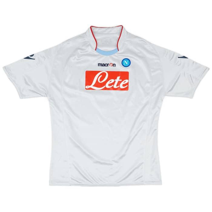 2009-10 Napoli Basic Away Shirt Lavezzi #7 - 7/10 - (S)