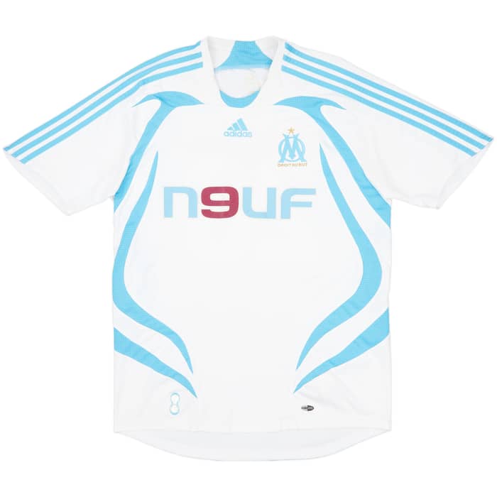 2007-08 Olympique Marseille Home Shirt Valbuena #28 - 7/10 - (M)