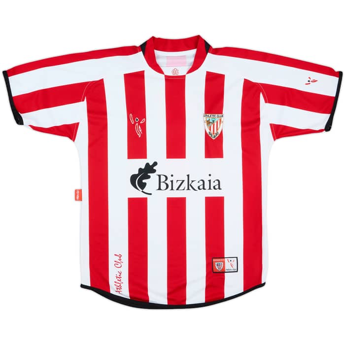 2004-05 Athletic Bilbao Youth Match Issue Home Shirt #7