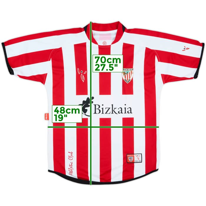 2004-05 Athletic Bilbao Youth Match Issue Home Shirt #7