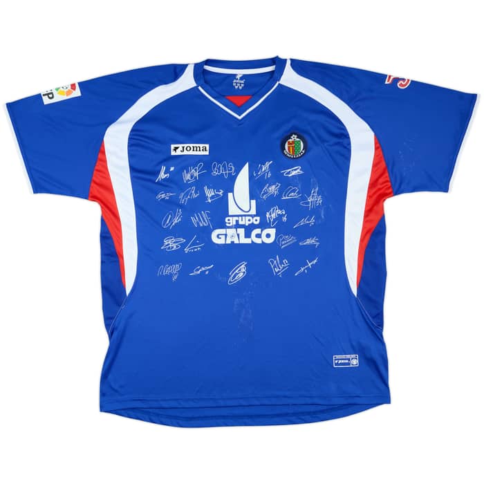 2006-07 Getafe 'Squad Signed' Home Shirt - 5/10 - (XXL)