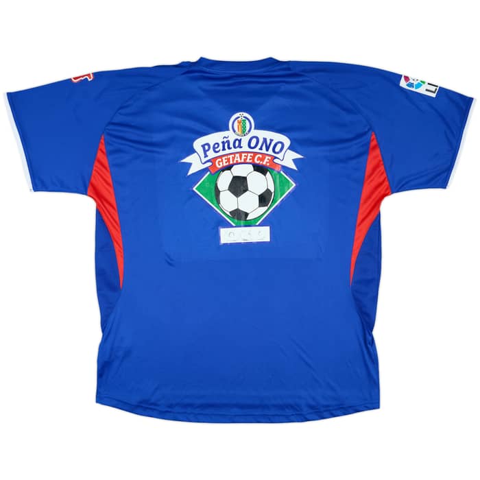 2006-07 Getafe 'Squad Signed' Home Shirt - 5/10 - (XXL)