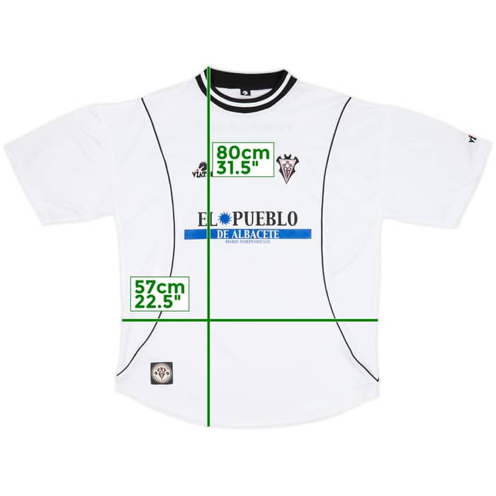 2002-03 Albacete Home Shirt - 9/10 - (XL)