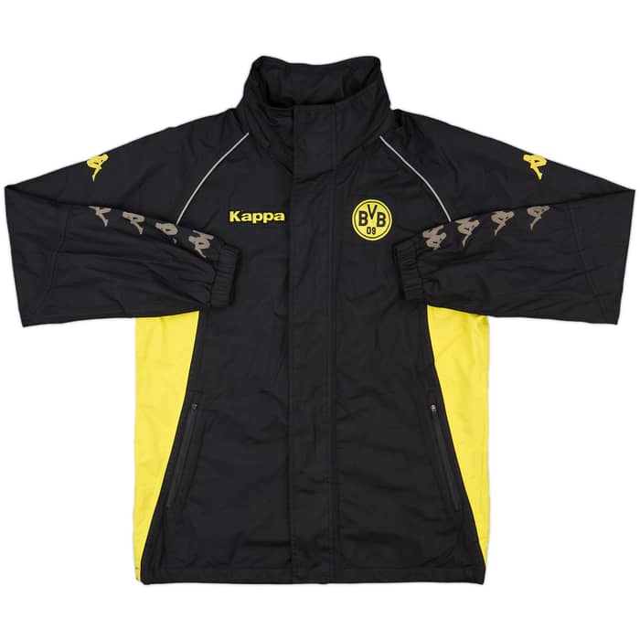 2009-10 Borussia Dortmund Kappa Hooded Rain Jacket - 6/10 - (M)