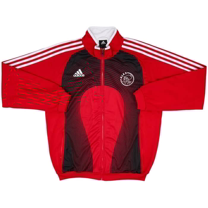 2007-08 Ajax adidas Track Jacket - 8/10 - (XL)