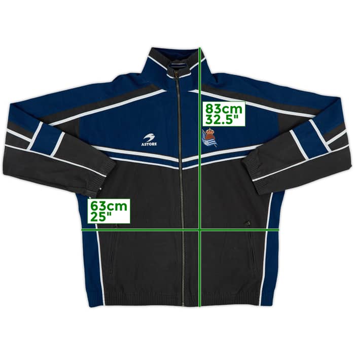 1998-00 Real Sociedad Astore Track Jacket - 8/10 - (XL)