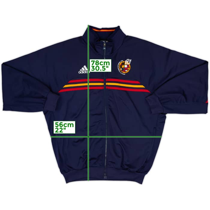 1998-00 Spain adidas Track Jacket - 8/10 - (M/L)