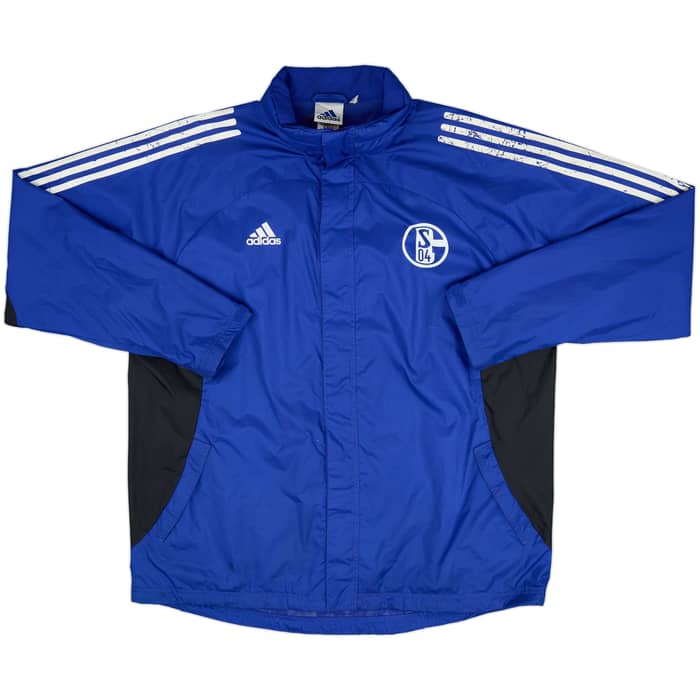 2002-03 Schalke adidas Hooded Rain Jacket - 6/10 - (XL)