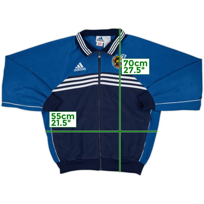2000-02 Spain adidas Track Jacket - 9/10 - (S)