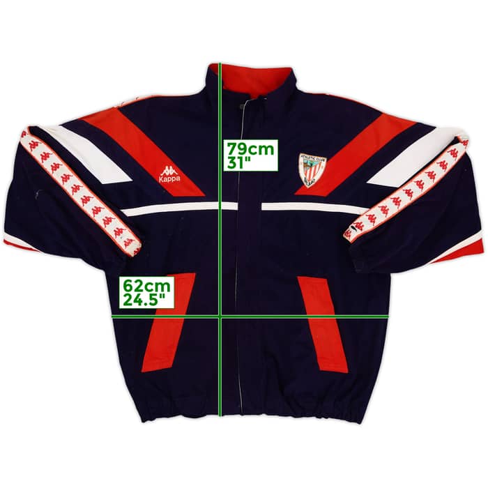 1994-95 Athletic Bilbao Kappa Track Jacket - 8/10 - (XL)