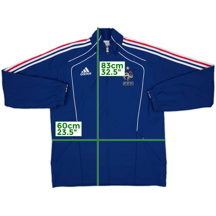 2009-10 France adidas Track Jacket - 9/10 - (L)