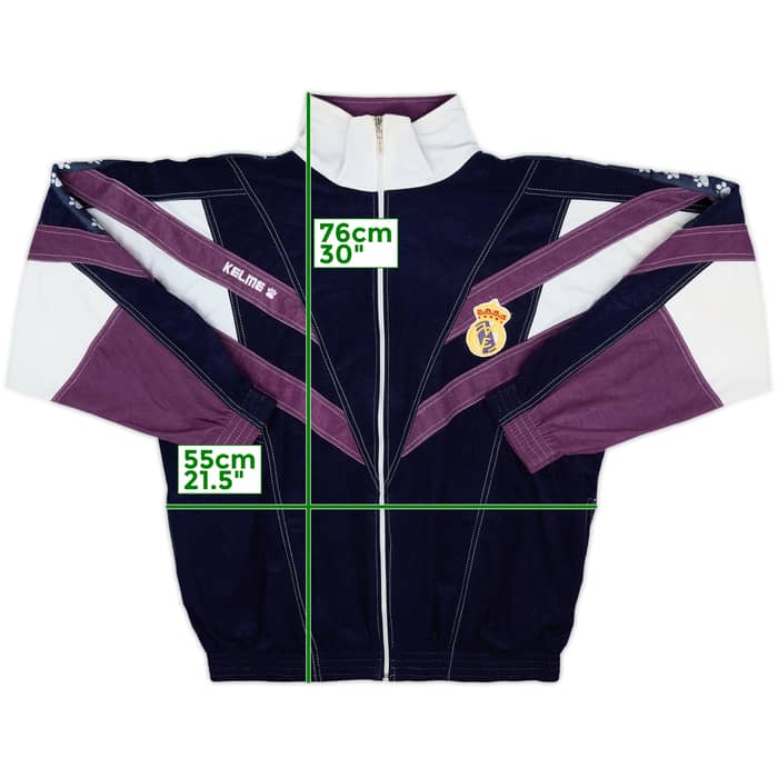 1997-98 Real Madrid Kelme Track Jacket - 8/10 - (XL)