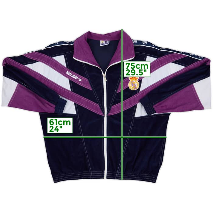 1997-98 Real Madrid Kelme Track Jacket - 8/10 - (XL)